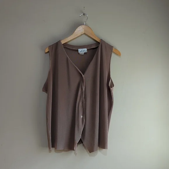 Lauren Evan vintage vest tank - Picture 1 of 7